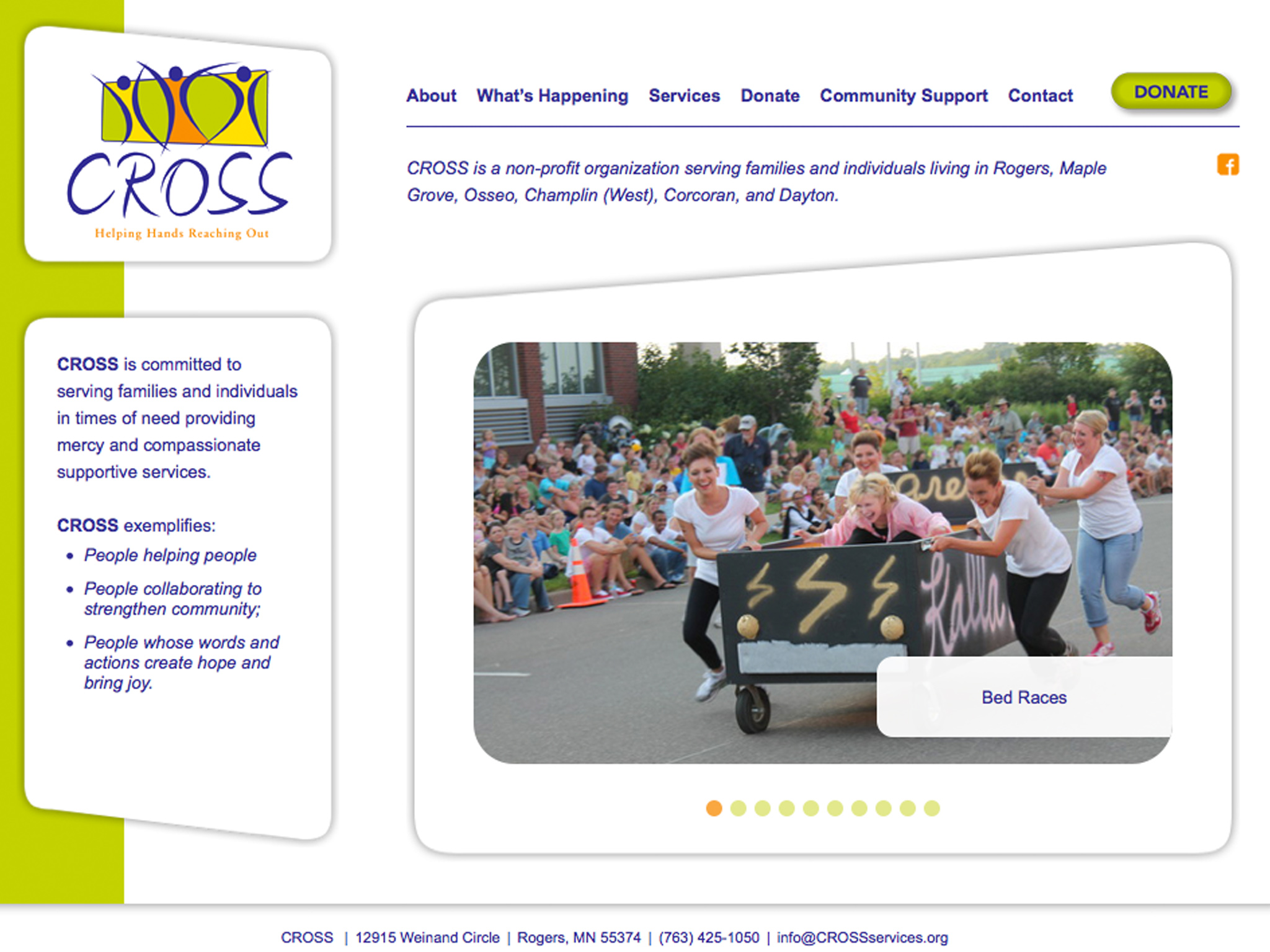 CROSS Services Website