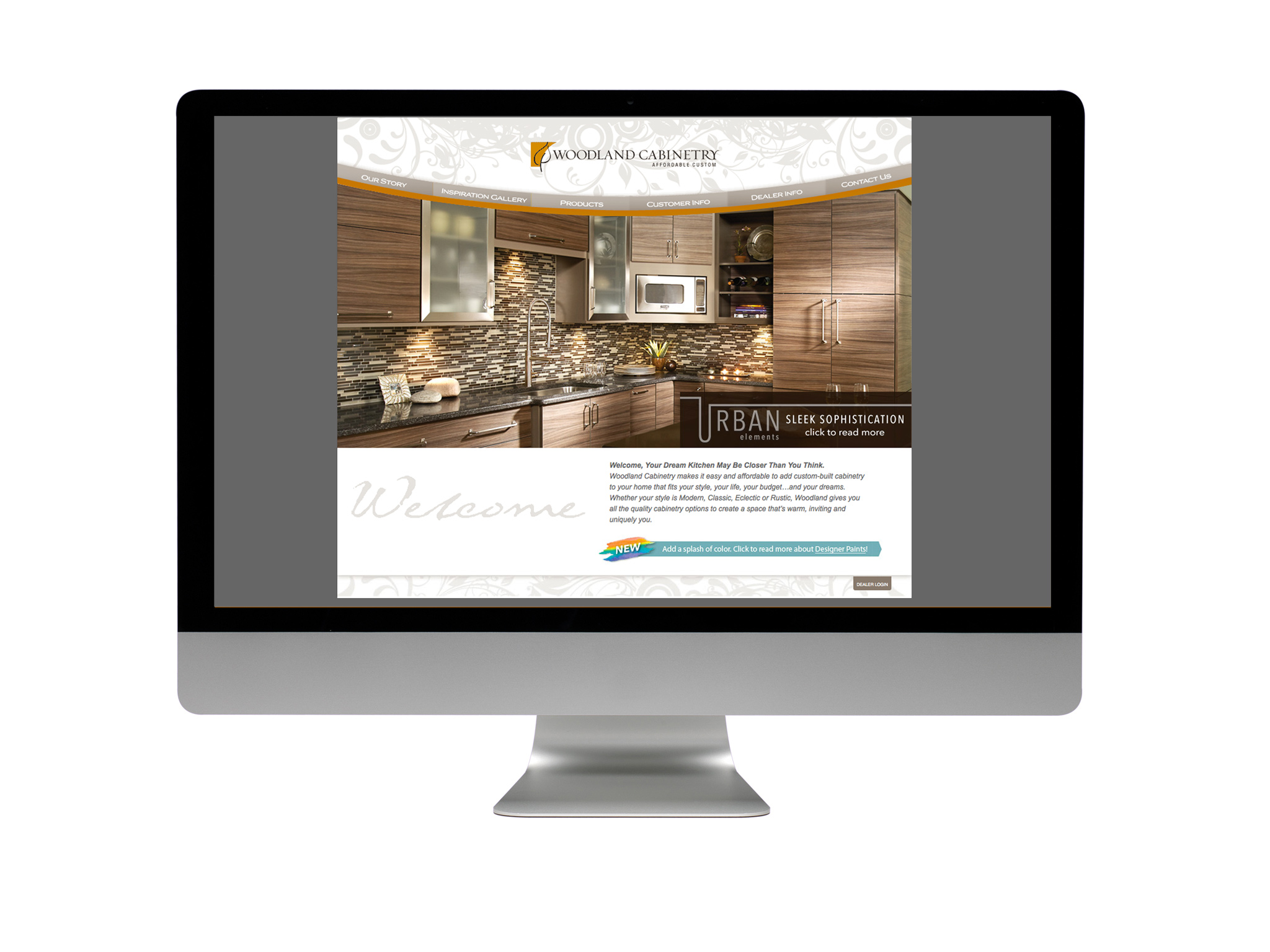 Woodland Cabinetry Website