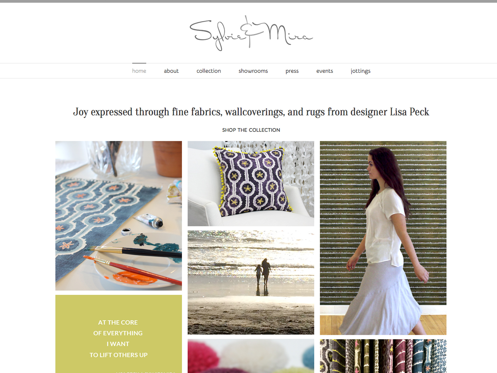 Sylvie&Mira Home Decor Website